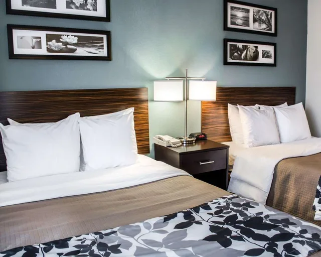 غرفة بسريرين مزدوجين، Sleep Inn & Suites Monticello 5/7