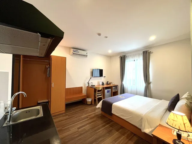 غرفة تنفيذية بسرير كينج، Azumaya Hotel Linh Lang 2/10