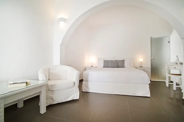 Room, Caldera View, Agali Houses 5/10