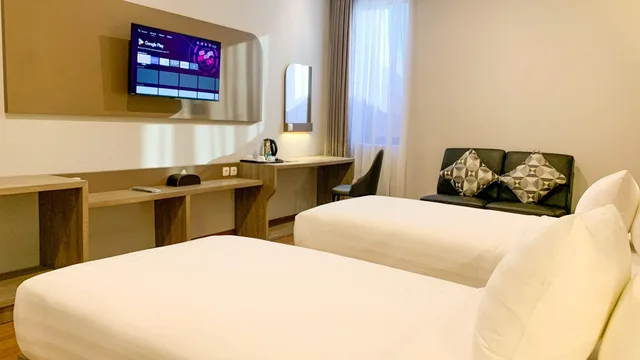 غرفة ديلوكس بسريرين منفصلين، Hotel Gran Surya 1/3