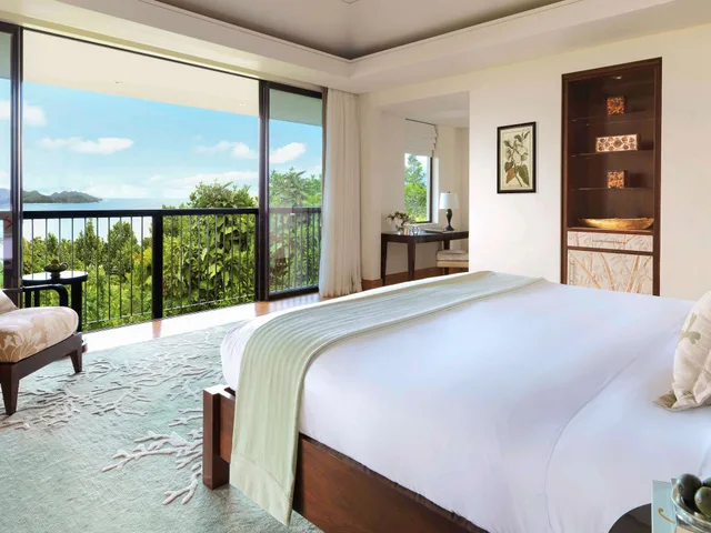 فيلا بسريرين مزدوجين بإطلالة على البحر بمسبح خاص، Raffles Seychelles 2/10