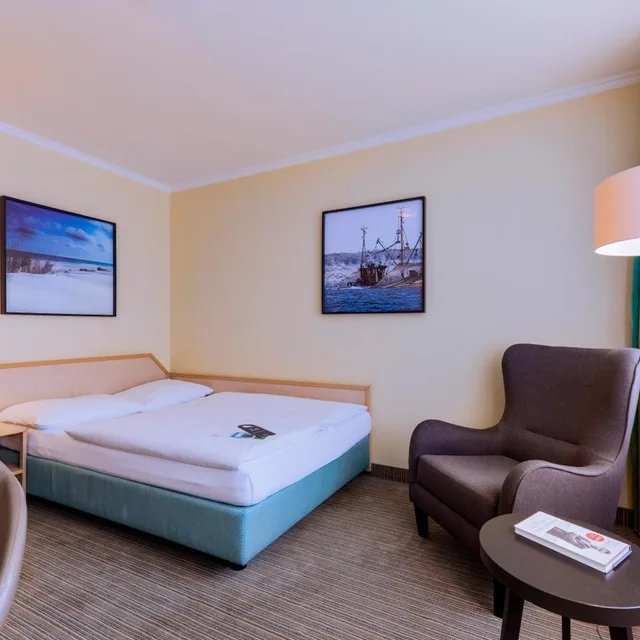 غرفة صغيرة مزدوجة، Upstalsboom Parkhotel 2/4