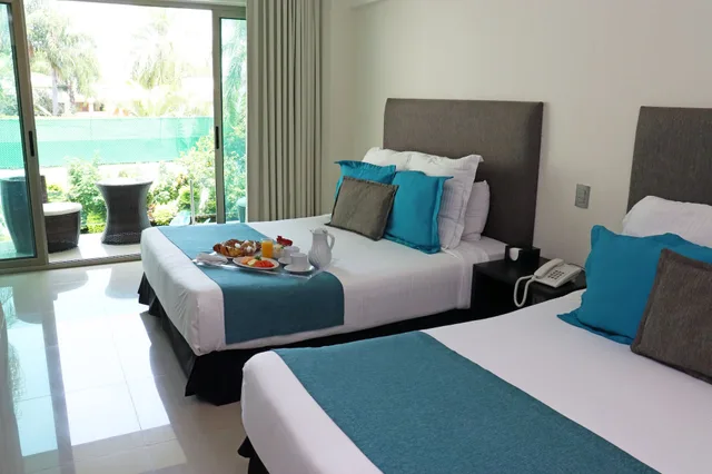 غرفة قياسية بسريرين كوين بشرفة، Hotel Rio 1300 2/6