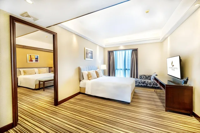 غرفة عائلية بسرير كوين، Leeden Hotel Guangzhou 2/2