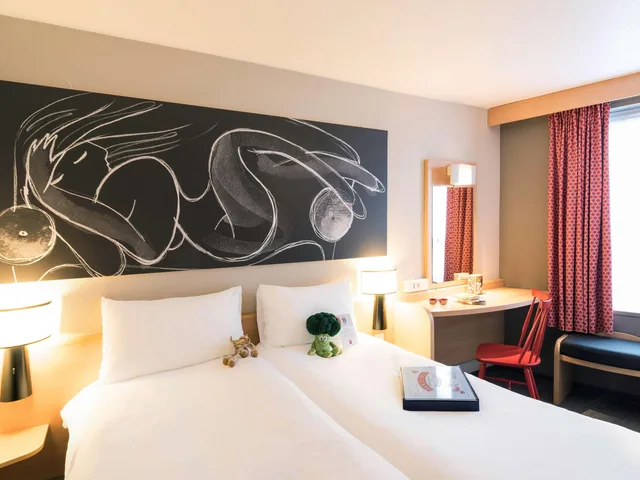 غرفة قياسية بسريرين منفصلين، B&B Hotel Marseille Bonneveine 6/9