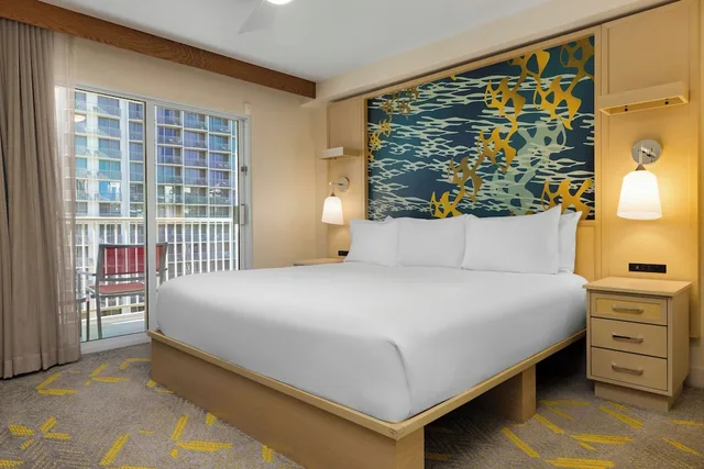 جناح بسريرين مزدوجين بغرفتي نوم بمطبخ صغير، Club Wyndham At Waikiki Beach Walk 1/10