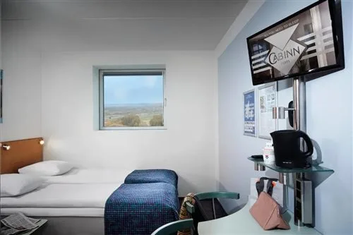 غرفة بسريرين منفصلين، CABINN Metro 1/2