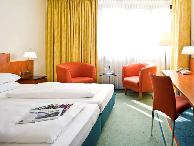 غرفة قياسية بسريرين منفصلين، Mercure Hotel Offenburg Am Messeplatz 2/6