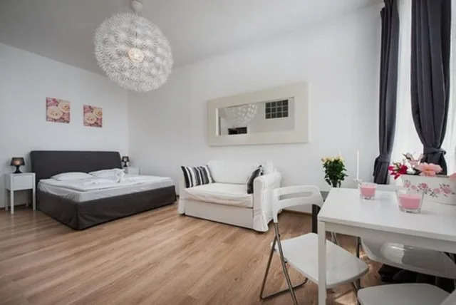 شقة استوديو بسرير مزدوج مع أريكة، Apartinfo Old Town Apartments 1/3