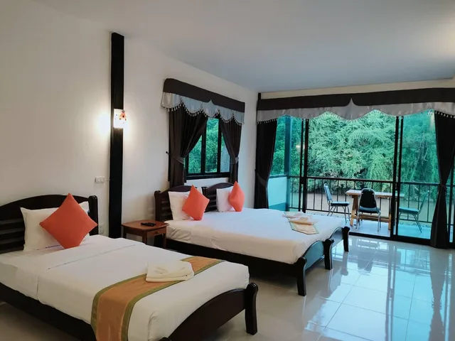 غرفة ديلوكس بإطلالة على النهر، PECHMANEEKAN BEACH RESORT 1/2