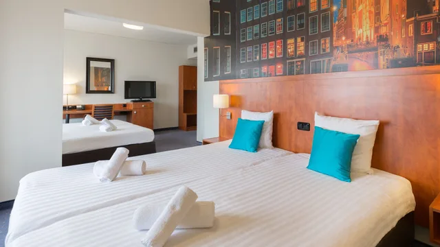 جناح عائلي بسريرين مزدوجين، Westlake Hotels Amsterdam 1/10