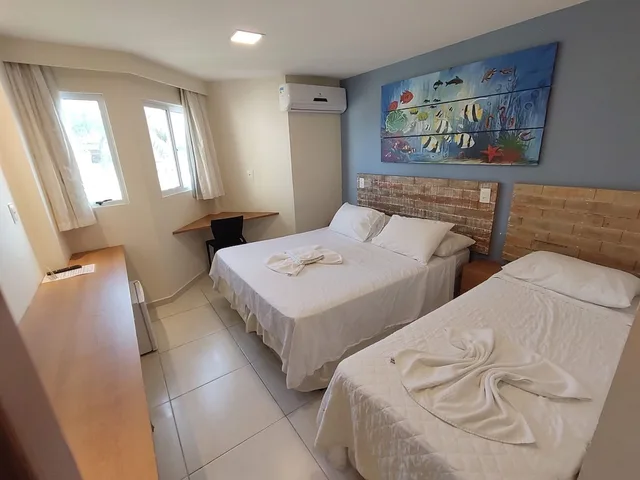 غرفة قياسية ثلاثية بسرير مزدوج وسرير فردي، Pousada Maria Bonita 1/6
