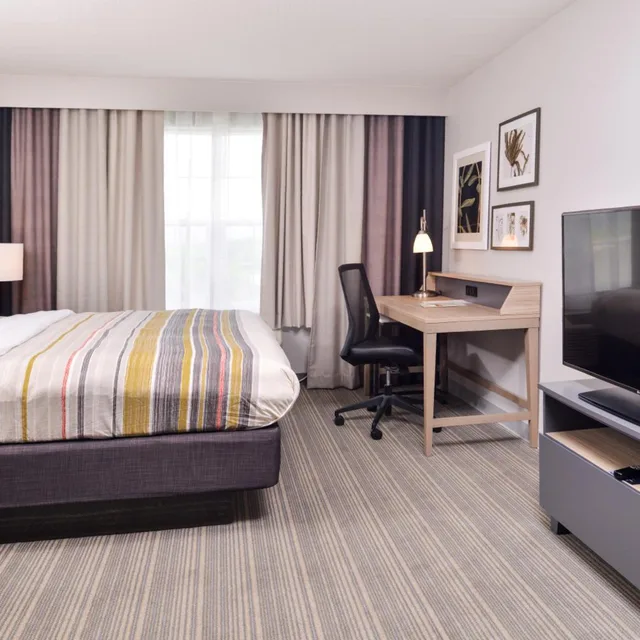 جناح استوديو بسرير كينج لذوي الإعاقة، Country Inn and Suites By Radisson Tinley Park IL 2/7