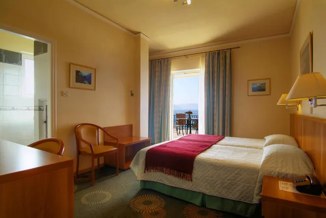غرفة بسرير مزدوج أو سريرين منفصلين، Kalafati Hotel Itea 2/7