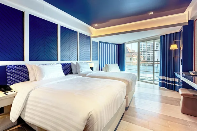 غرفة ديلوكس بسريرين منفصلين، The Cruise Hotel 4/10