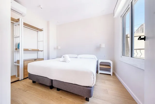 Family, Apartment, 1 Double and 3 Single Beds، Animapartments Sants 3/8