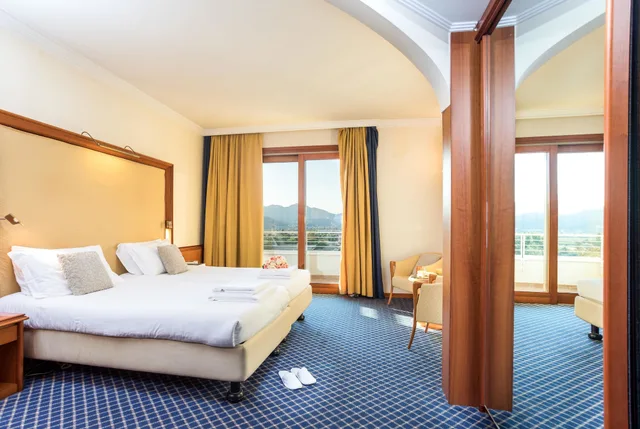 غرفة سوبيريور بسريرين منفصلين بشرفة، Galzignano Resort Terme & Golf - Hotel Splendid 1/4