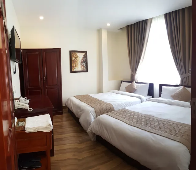Deluxe, Quadruple, 2 Double Beds, Hill View، Nam Xuan Premium Hotel 9/10