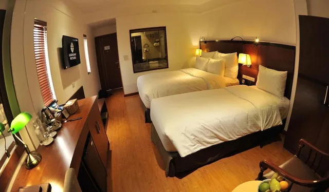 غرفة تنفيذية عائلية بسرير مزدوج وسرير فردي، The Vancouver Hotel Ninh Binh 3/8