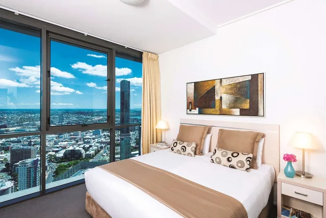 شقة بسريرين كينج بـ3 غرف نوم، Oaks Brisbane Aurora Suites 3/8