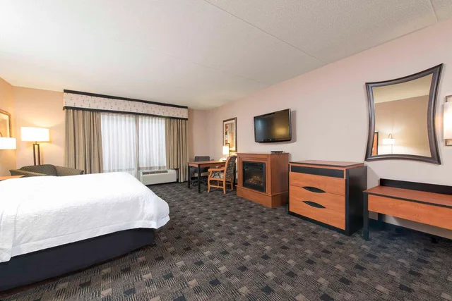 Room, King Bed, Hot Tub, Hampton Inn and Suites Indianapolis - Fishers 1/4