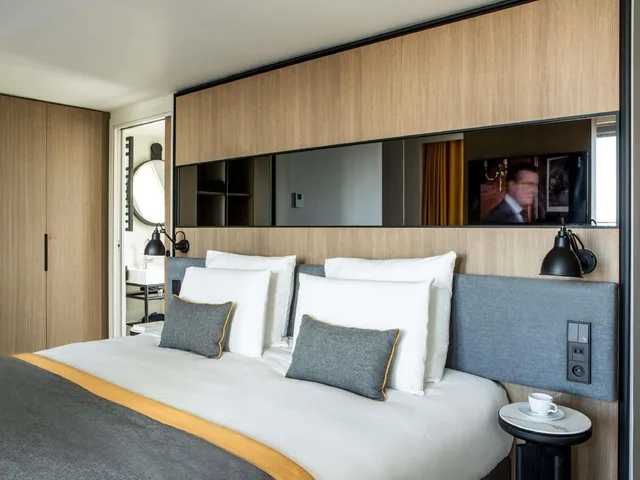 غرفة بريفيليج بسرير كينج بشرفة، Mercure Paris 17 Batignolles 5/10