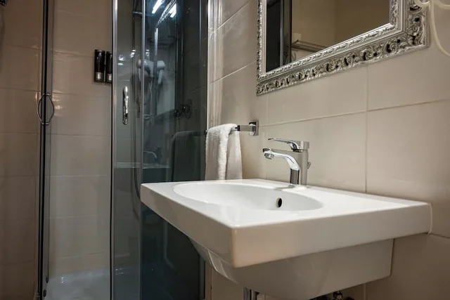 غرفة بسريرين منفصلين، Hotel Genova Liberty 9/10