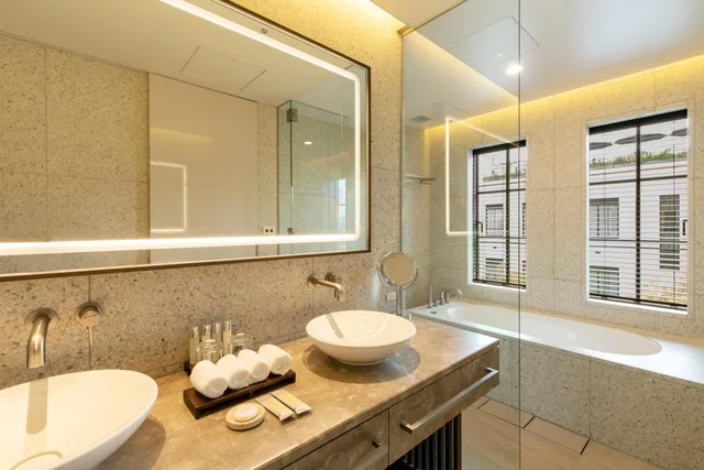 غرفة بريميوم بسريرين منفصلين مع دخول الصالة، The Hotel Seiryu Kyoto Kiyomizu 7/8