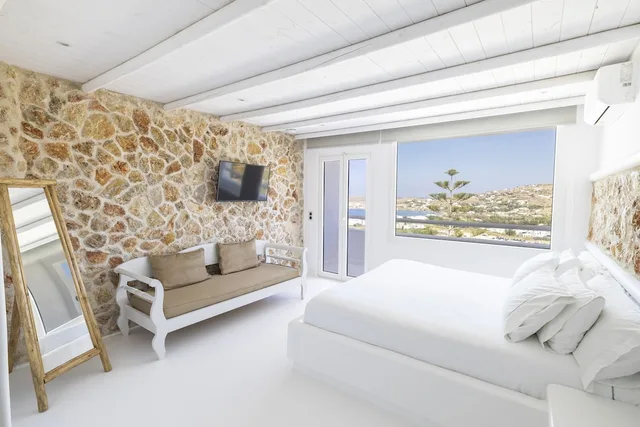 جناح تنفيذي بسرير كينج، Paros Palace 3/4