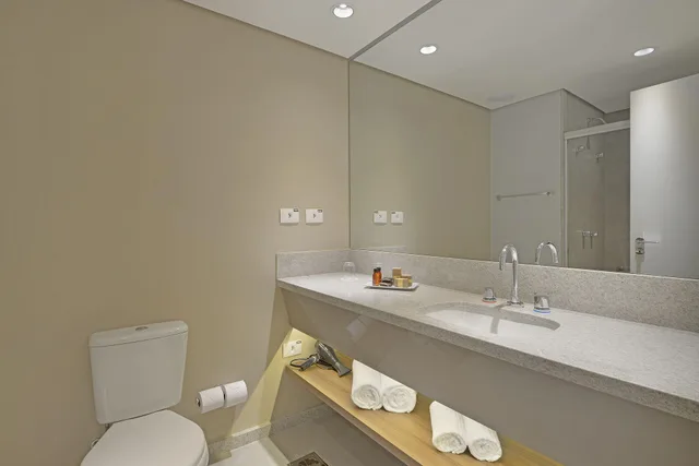 غرفة فاخرة بسريرين منفصلين، Deville Prime Campo Grande 3/3
