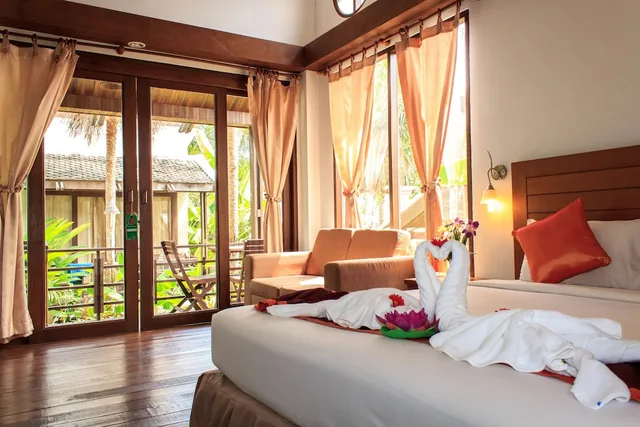 بنغل ديلوكس بسرير كينج مع أريكة، Sasitara Residence Koh Samui 4/9