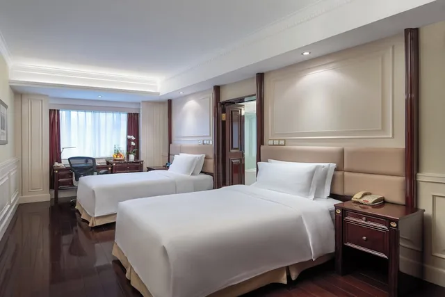 غرفة بريميوم بسريرين منفصلين، Crowne Plaza Hotel Suites Landmark Shenzhen 3/4