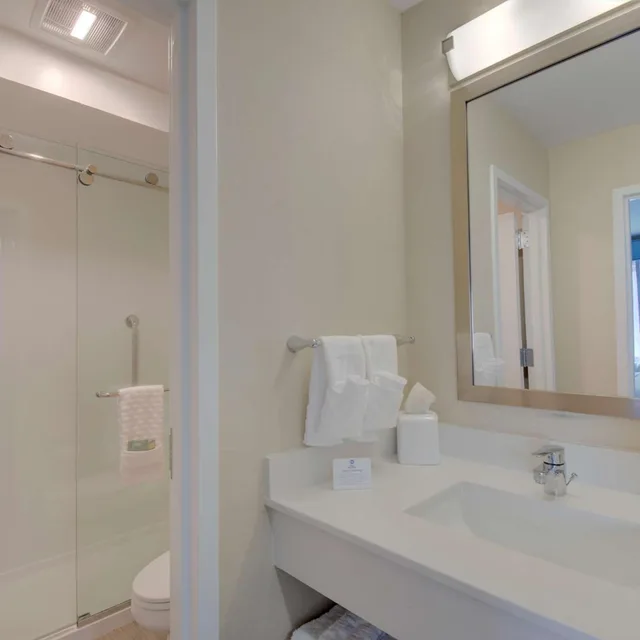 جناح بسرير كينج بغرفة نوم واحدة مع أريكة، Best Western Hampshire Inn And Suites Seabrook 5/6