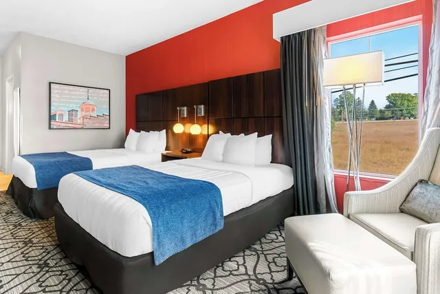 غرفة قياسية بسريرين كوين بإطلالة، Best Western Gettysburg 2/4