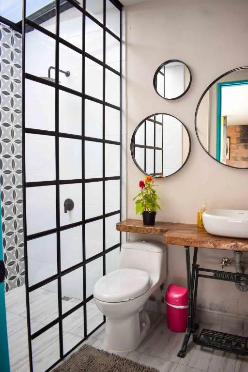 غرفة ثلاثية بحمام خاص، Casa Hotel Las Hortensias 4/4