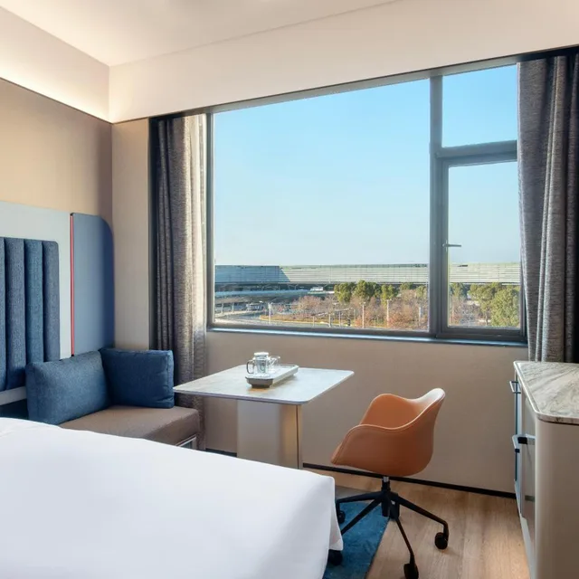 غرفة ديلوكس بسرير مزدوج، InterCityHotel Shanghai Hongqiao Airport 10/10