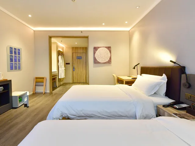 غرفة ديلوكس بسريرين منفصلين، Hanting Hotel (Beijing Capital International Airport) 1/1