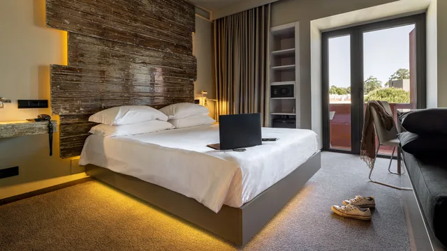 غرفة كلاسيكية بسرير مزدوج، Vitoria Stone Hotel 1/4