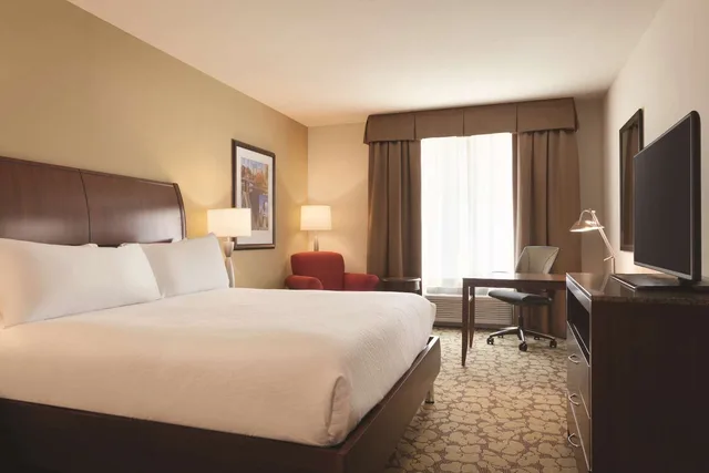 غرفة بريميوم بسرير كينج، Hilton Garden Inn Boston Logan Airport 1/5