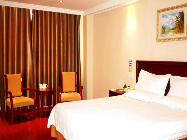 غرفة بزنس بسرير كينج وسرير كوين، Greentree Inn Liaocheng Chiping East Huixin Road Business Hotel 1/2
