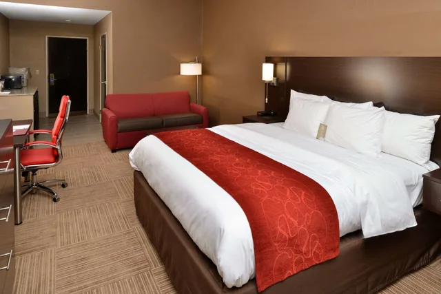جناح بسرير كينج مع أريكة، Comfort Suites Columbus 2/6