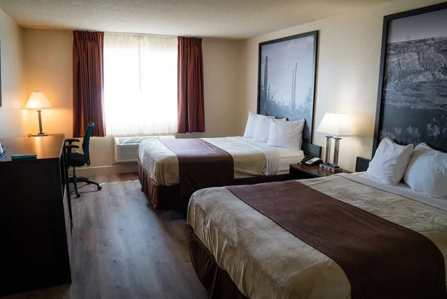 غرفة بسريرين كوين لذوي الإعاقة، Super 8 by Wyndham Yuma 3/3