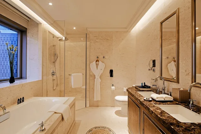 إقامة كلاسيكية ديلوكس بسريرين منفصلين وسريرين كينج بـ3 غرف نوم، Jumeirah Living Guangzhou - Residences 5/7