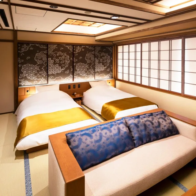 Deluxe, Twin Beds, Adult Only، Kyoto Omuro Kadensho 1/2