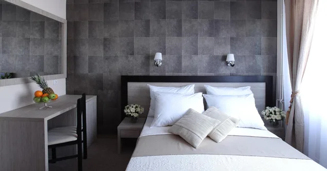 غرفة اقتصادية بسرير كوين، Garni Hotel Vozarev 6/6