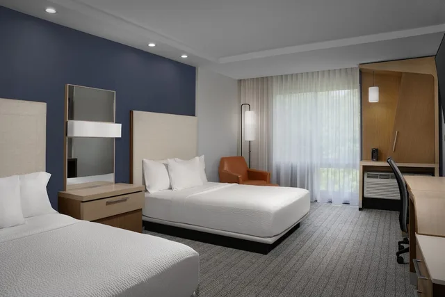 غرفة بسريرين كوين، Courtyard Philadelphia Bensalem 1/6