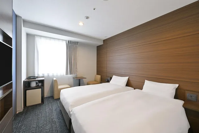 غرفة اقتصادية بسريرين منفصلين، Jr West Group Via Inn Okayama 1/1