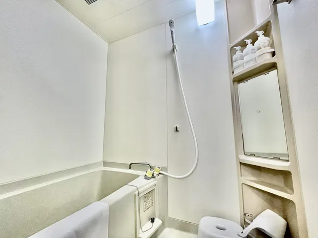 غرفة عائلية بسريرين منفصلين وفرشتي فوتون، Hotel Tenshi Kan Kumoji 4/4