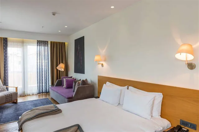 غرفة ديلوكس بسرير كينج مع أريكة، Misafir Suites 8 Istanbul. 3/10