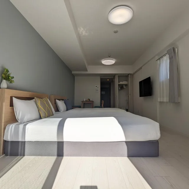 غرفة ديلوكس بسريرين مزدوجين، ESLEAD HOTEL Namba South III 2/8
